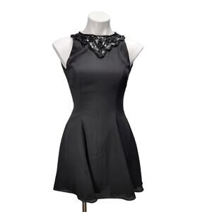 GUNNE SAX JESSICA MCCLINTOCK MINI DRESS, SIZE 3/4